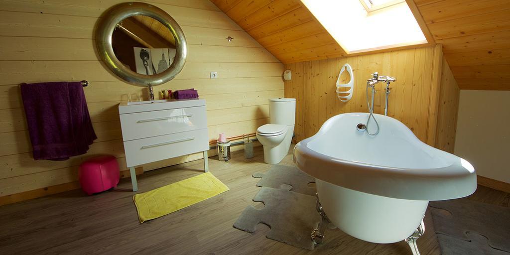 Chambres D'Hotes Couleurs Bois & Spa Ксорюпт-Лонжме Экстерьер фото